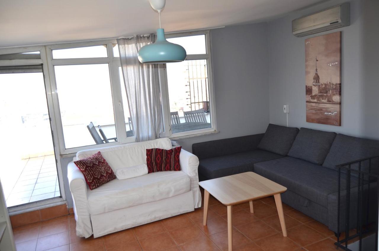 6 Romantic City View Flat With Terrace イスタンブール エクステリア 写真